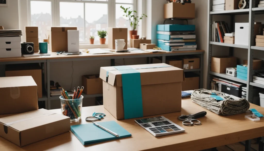 travailler à domicile emballage