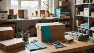 travailler à domicile emballage