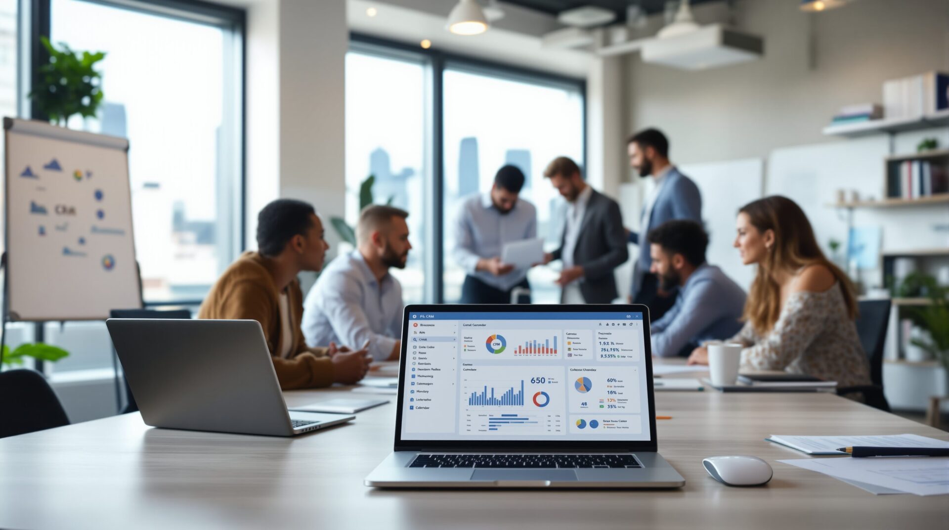 logiciel crm français