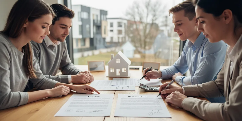 prêt immobilier sci