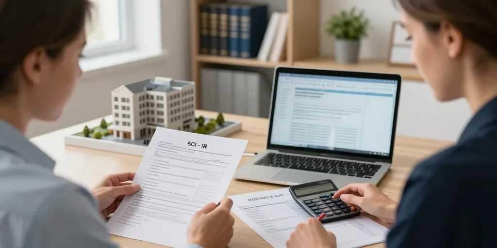 sci ir charges déductibles