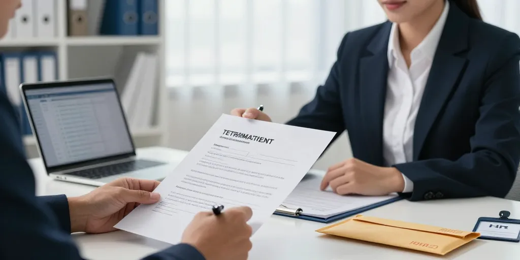 cessation contrat de travail