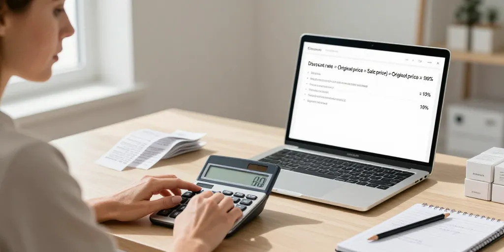 comment calculer un taux de remise