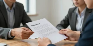 lettre de demission manuscrite ou ordi