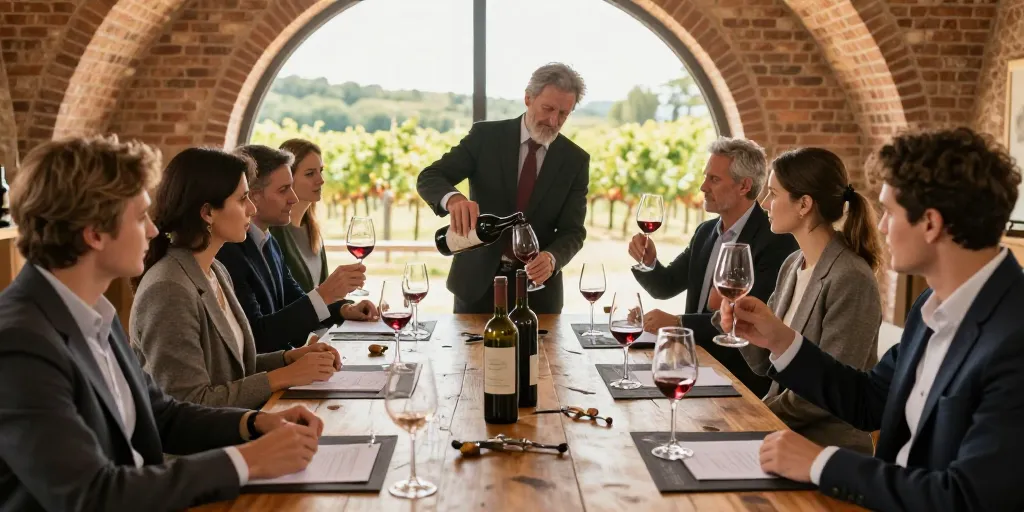 team-building autour du vin