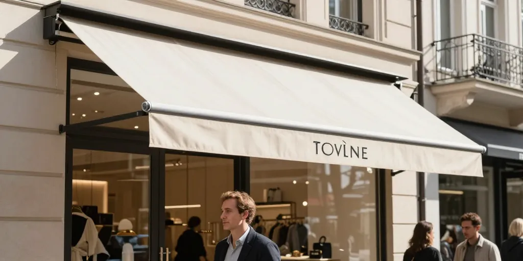 store banne pour magasin