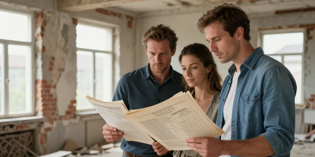 Un bien avec travaux, c'est aussi un bien avec un passé réglementaire