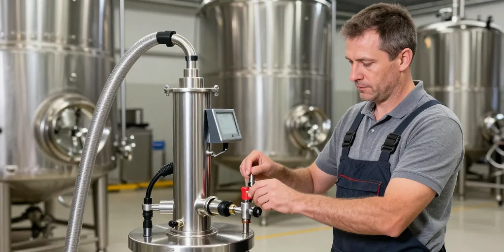 pompe à vin professionnel