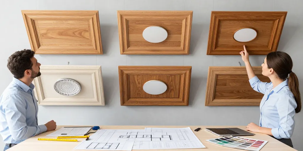 type de plafond en bois