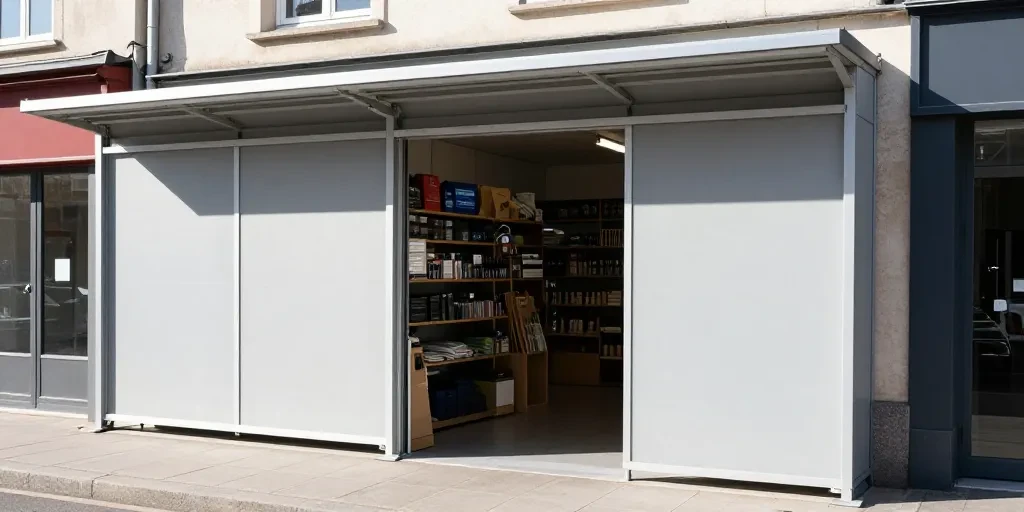store exterieur pour magasin
