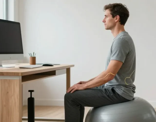 ballon ergonomique bureau
