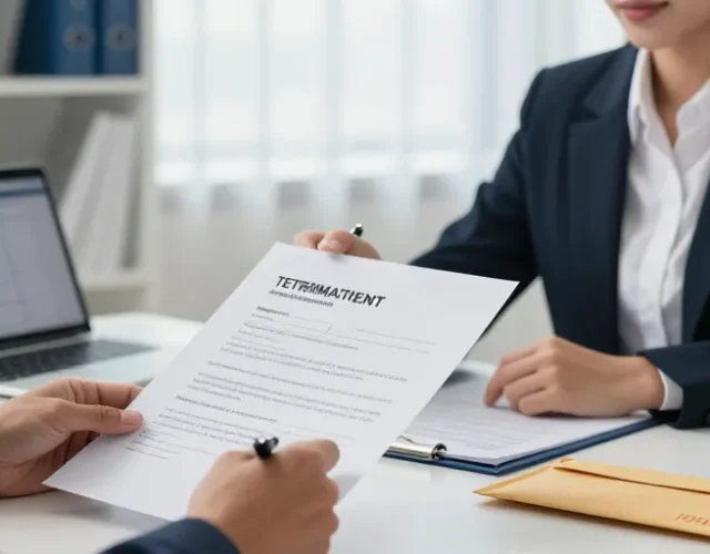 cessation contrat de travail