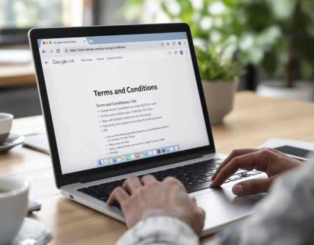 comment trouver les conditions générales d'un site