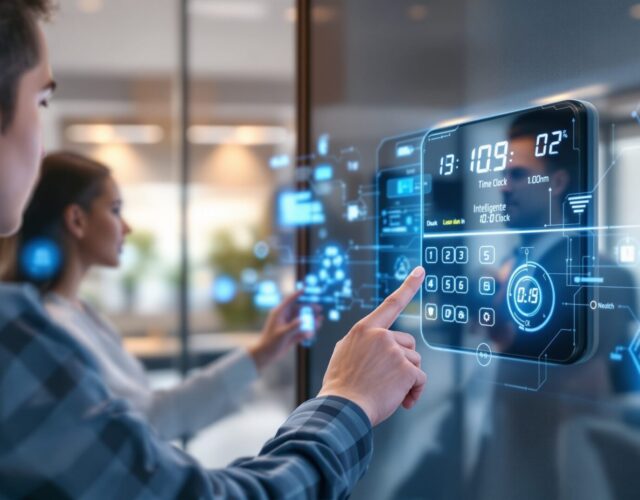 Gestion efficace du temps de travail avec une pointeuse intelligente