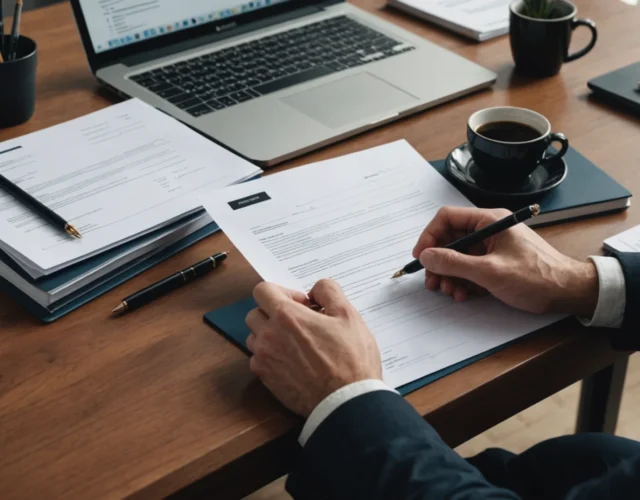 récapitulatif de votre candidature signé