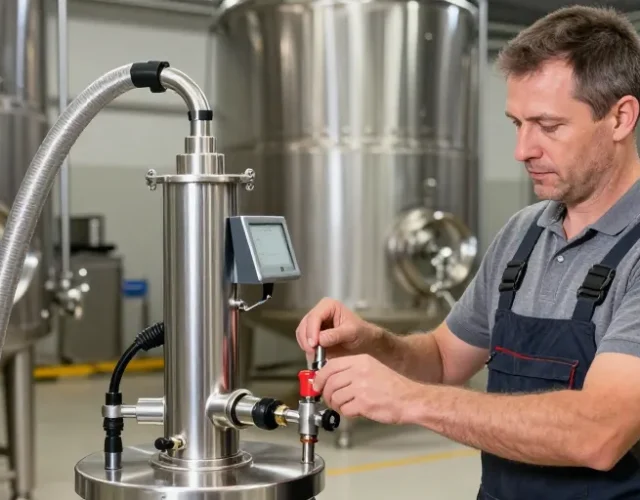 pompe à vin professionnel