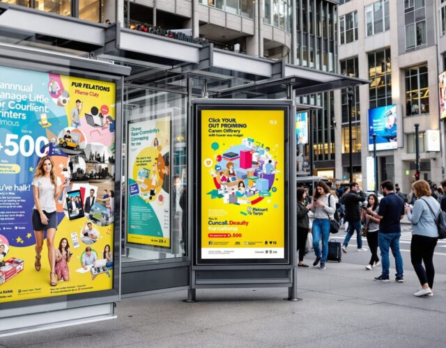 Pourquoi l’impression affiche reste un support pertinent à l’ère de la data et du tout-digital